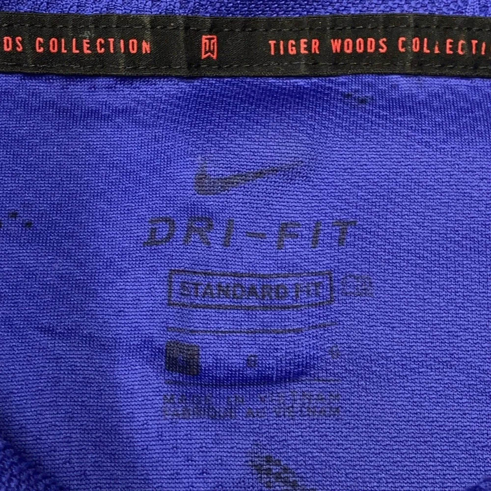 Nike Tiger Woods Collection Course Map Polo Shirt Dri-Fit Mens L CU9784-471